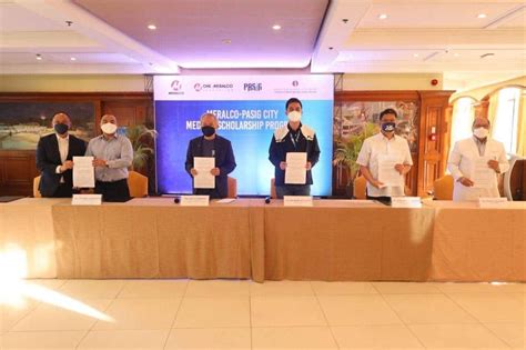 asmph scholarship|Pasig LGU, Meralco, ASMPH sign MOA for medical scholarships.